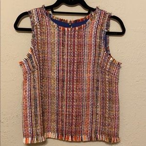 Sleeveless Woven Top
